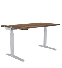 Piano di lavoro per scrivania Cambio - 140 x 80 x 2,5 cm - noce - Fellowes