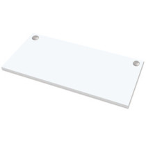 Piano di lavoro per scrivania Cambio - 160 x 80 x 2,5 cm - bianco - Fellowes Piano di lavoro per scrivania Cambio - 160 x 80 x 2,5 cm - bianco - Fellowes