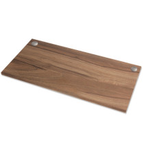 Piano di lavoro per scrivania Cambio - 160 x 80 x 2,5 cm - noce - Fellowes Piano di lavoro per scrivania Cambio - 160 x 80 x 2,5 cm - noce - Fellowes