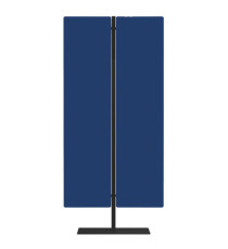 Piantana Moody - a 2 pannelli - H 160 cm - blu Piantana Moody - a 2 pannelli - H 160 cm - blu
