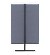 Piantana Moody - a 2 pannelli - H 160 cm - grigio Piantana Moody - a 2 pannelli - H 160 cm - grigio