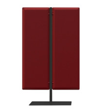 Piantana Moody - a 2 pannelli - H 160 cm - rosso Piantana Moody - a 2 pannelli - H 160 cm - rosso