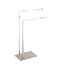 Piantana porta asciugamani - grigio tortora - King Collection Piantana porta asciugamani - grigio tortora - King Collection