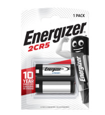 Pila 2CR5 Photo Lithium - 6V - Energizer specialistiche - blister 1 pezzo Pila 2CR5 Photo Lithium - 6V - Energizer specialistiche - blister 1 pezzo