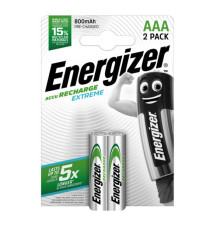 Pila ministilo AAA - 1,2V - Extreme - ricaricabili - Energizer - blister 2 pezzi Pila ministilo AAA - 1,2V - Extreme - ricaricabili - Energizer - blister 2 pezzi