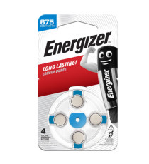 Pila per apparecchi acustici 675 Zinc Air - Energizer - blister 4 pezzi Pila per apparecchi acustici 675 Zinc Air - Energizer - blister 4 pezzi