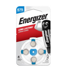 Pila per apparecchi acustici 675 Zinc Air - Energizer - blister 4 pezzi Pila per apparecchi acustici 675 Zinc Air - Energizer - blister 4 pezzi