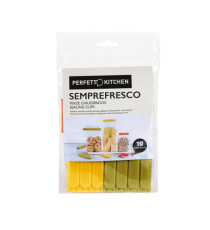 Pinze chiudi pacco Semprefresco - Perfetto - set 10 pezzi Pinze chiudi pacco Semprefresco - Perfetto - set 10 pezzi