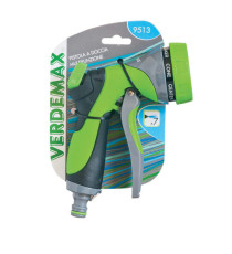 Pistola a doccia - 7 getti - alluminio - Verdemax Pistola a doccia - 7 getti - alluminio - Verdemax