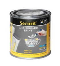Pittura Lavagna - grigio - 250 ml (5 mq) - Securit Pittura Lavagna - grigio - 250 ml (5 mq) - Securit