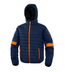 Piumino imbottito Bloom - taglia XXL - PE - blu/arancio - Deltaplus Piumino imbottito Bloom - taglia XXL - PE - blu/arancio - Deltaplus