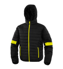 Piumino imbottito Bloom - taglia XXL - PE - nero/giallo - Deltaplus Piumino imbottito Bloom - taglia XXL - PE - nero/giallo - Deltaplus