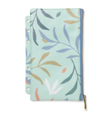 Pochette Botanical - per organiser - c/zip - f.to A5 / Personal - menta - Filofax Pochette Botanical - per organiser - c/zip - f.to A5 / Personal - menta - Filofax