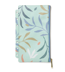 Pochette Botanical - per organiser - c/zip - f.to A5 / Personal - menta - Filofax Pochette Botanical - per organiser - c/zip - f.to A5 / Personal - menta - Filofax