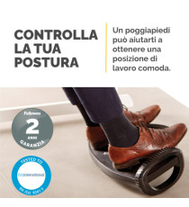 Poggiapiedi Smart Rocker - Fellowes