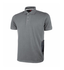 Polo a maniche corte Gap - taglia M - grigio scuro - U-Power - conf. 3 pezzi Polo a maniche corte Gap - taglia M - grigio scuro - U-Power - conf. 3 pezzi