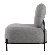 Poltrona Admiraal - senza braccioli - grigio - Paperflow