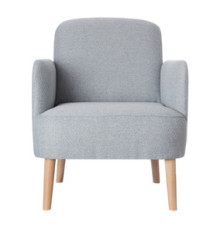 Poltrona Brooks - grigio chiaro - Paperflow