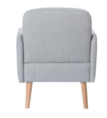 Poltrona Brooks - grigio chiaro - Paperflow