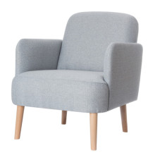 Poltrona Brooks - grigio chiaro - Paperflow