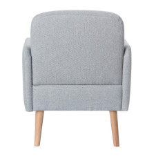 Poltrona Brooks - grigio chiaro - Paperflow