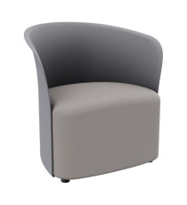 Poltrona Crown - grigio - Paperflow