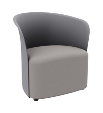 Poltrona Crown - grigio - Paperflow