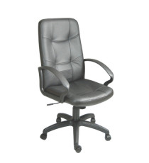 Poltrona direzionale Auriga AUP - con braccioli inclusi - nero - Unisit