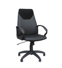 Poltrona direzionale Guru GRP - con ruote e braccioli - nero - Unisit Poltrona direzionale Guru GRP - con ruote e braccioli - nero - Unisit