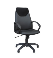 Poltrona direzionale Guru GRP - con ruote e braccioli - nero - Unisit Poltrona direzionale Guru GRP - con ruote e braccioli - nero - Unisit