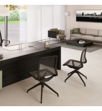 Poltrona direzionale Marilyn MYD4O - con braccioli inclusi- nero - Unisit