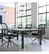 Poltrona direzionale Marilyn MYD4O - con braccioli inclusi- nero - Unisit