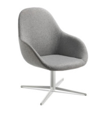 Poltrona direzionale Nida NAD/LI - grigio chiaro - Unisit Poltrona direzionale Nida NAD/LI - grigio chiaro - Unisit