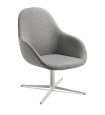 Poltrona direzionale Nida NAD/LI - grigio chiaro - Unisit Poltrona direzionale Nida NAD/LI - grigio chiaro - Unisit