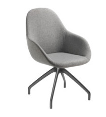 Poltrona direzionale Nida NADG - grigio chiaro - Unisit Poltrona direzionale Nida NADG - grigio chiaro - Unisit