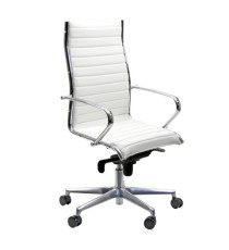 Poltrona direzionale Pollux new PNP - con braccioli inclusi - bianco - Unisit