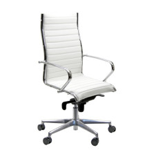 Poltrona direzionale Pollux new PNP - con braccioli inclusi - bianco - Unisit