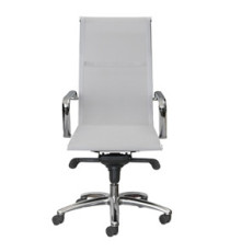 Poltrona direzionale Pollux space PXP - con braccioli inclusi - bianco - Unisit