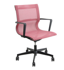 Poltrona direzionale Tekno TKN - con braccioli inclusi - coral - Unisit