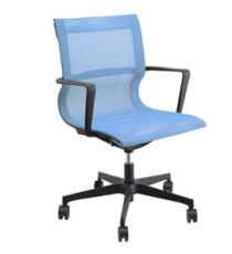 Poltrona direzionale TeknoTKN - con braccioli inclusi - blu - Unisit