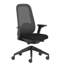 Poltrona semidirezionale Joga - Nero - Unisit