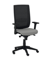 Poltrona semidirezionale Kind KIAN - con braccioli regolabili - grigio chiaro - Unisit Poltrona semidirezionale Kind KIAN - con braccioli regolabili - grigio chiaro - Unisit