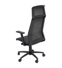 Poltrona semidirezionale Light LLNPRO - con braccioli regolabili - nero - Unisit Poltrona semidirezionale Light LLNPRO - con braccioli regolabili - nero - Unisit