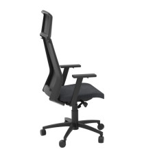 Poltrona semidirezionale Light LLNPRO - con braccioli regolabili - nero - Unisit Poltrona semidirezionale Light LLNPRO - con braccioli regolabili - nero - Unisit