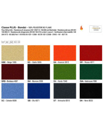 Poltrona semidirezionale Molly MLA - con braccioli regolabili - rosso - Unisit