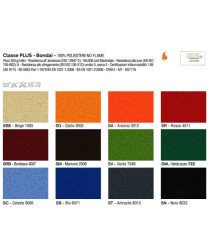 Poltrona semidirezionale Molly MLA - con braccioli regolabili - rosso - Unisit