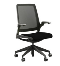 Poltrona semidirezionale Selfie - Nero - Unisit