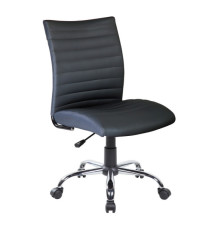 Poltrona visitatore San Francisco S - con ruote - nero - Serena Group