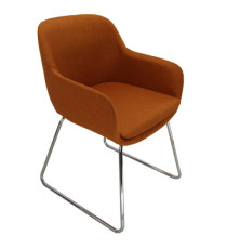Poltroncina attesa Febe FBS - ocra - Unisit Poltroncina attesa Febe FBS - ocra - Unisit