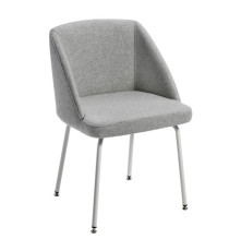 Poltroncina attesa Norma NO4CV - grigio chiaro - Unisit Poltroncina attesa Norma NO4CV - grigio chiaro - Unisit